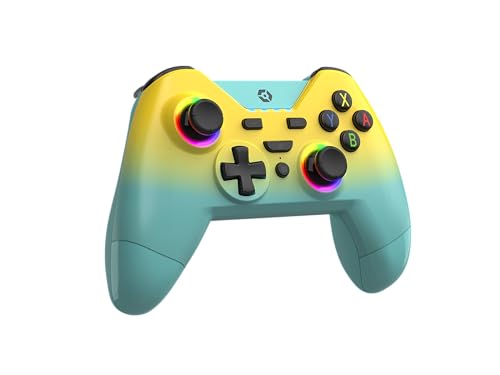 Mando inalámbrico WX4+ con botones traseros programables e iluminación RGB para Switch 3