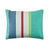 Remember Opblaasbaar katoenen kussen Laguna - Outdoor gadget voor kamperen, festivals, reizen, 30 x 40 cm, strand- en reiskussen