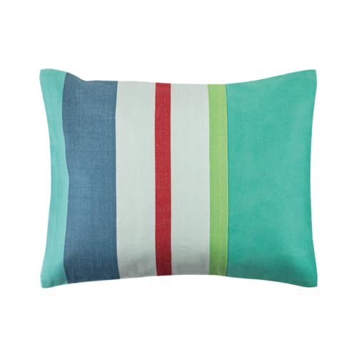 Remember Laguna Coussin Gonflable en Coton - Accessoire d'extérieur pour Camping, Festivals, Voyages, 30 x 40 cm