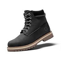 Bruno Marc Mens Classic Snow Boots Outdoor Waterproof Warm Winter Ankle Boots Hiking,Size 10,Black,SBSB226M-E