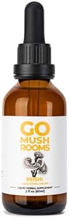 Reishi Mushroom Tincture Supplement - Dual Extracted Fruiting Body to Support Rest & Relaxation - 2 fl oz (60 Servings)*