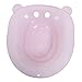 SOIMISS Bacinella Sitz Bath Trasparente in Plastica per Postpartum con Anti-trabocco Design Ergonomico e Lati Larga per Donne in Gravidanza e Anziani immagine
