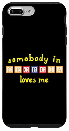 Somebody In Georgia Loves Me with Kids ςݖ X}zP[X iPhone 7 Plus/8 Plus p