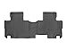 WeatherTech Custom Fit Rear FloorLiner for Ford Edge/Lincoln MKX (Black)