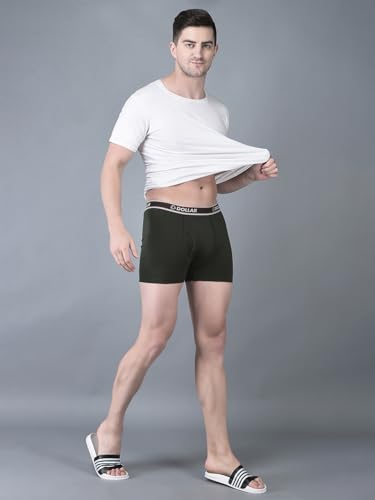 Image of Dollar Bigboss Men's Solid Cotton Trunk (Colour May Vary)