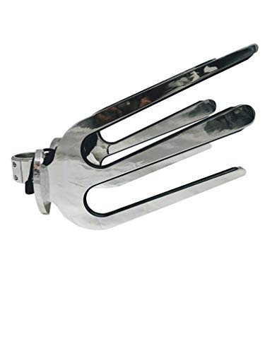 Krypt Towers Wakesurf Rack For Tower, Surfboard Rack For Boat, Holds 2 X Wakesurf Boards, Polished Aluminum Wakeboard Rack, Fits Clamp Tubing Sizes-1 3/4", 1 7/8", 2", 2 1/4", 2 3/8", 2 1/2" #TOP3