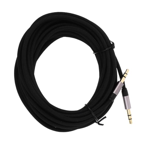 Cable de audio auxiliar 3.5mm macho a macho 5m miniatura 1