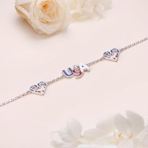 Image of Ladytree Bracelet for Women 925 Sterling Silver Cute Flying Bat /Blue Jay /Turtle /Bunny /Stingary /Octopus Charm Adjustable Bracelet Ocean Jewelry Gifts for Teen Girls Mother Wife Daughter Family
