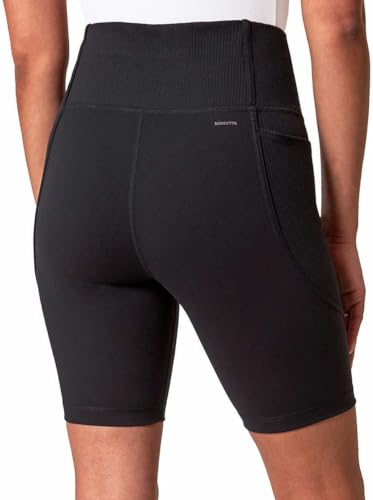 Mondetta Womens Active Midweight Ribbed Bike Short3