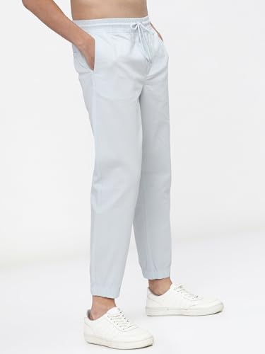 Image of Highlander Men's Cargo Jogger Trousers | Perfect for Casual Outings,Travel & Work Wear with Utility Pockets