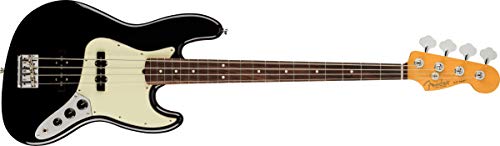 American Professional II Jazz Bass RW Black - Les Beatles, Paul McCartney, John Lennon, RIngo Starr, George Harrison American Professional II Jazz Bass RW Black