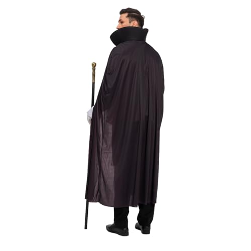 Jazgrom 570521-0L Vampire Costume Men Adult Halloween Costumes With Teeth Cape Party Events Role Play Cosplay thumb #5