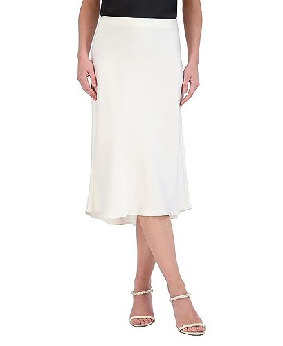 BCBGMAXAZRIA Women's Bias Pull on Slip Skirt