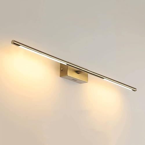 Lumière de vanité de salle de bains et applique LED en aluminium