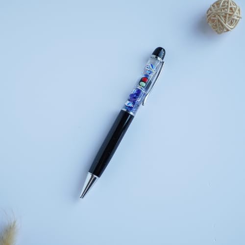 Image of Traffic Light Police Car Ballpoint Pen Unique Floating Stationery Perfect Birthday Party Favor Gifts
