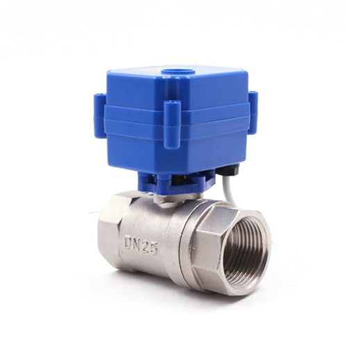 Vanne à bille motorisée DN25 en acier inoxydable 2 voies AC220V CR04 - 7