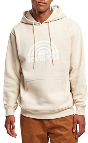 Southpole Homme Sweat À Capuche avec Logo Southpole Spray Sweat-shirt, Sable, XXL Cover