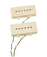 Cobalt Chrome magnets in bridge pickup CuNiFe magnets in neck pickup Adjustable pole pieces for custom balanced output Enamel-coated magnet wire delivers warm vintage-style tones Wax-potted
