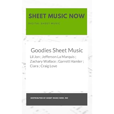 Goodies Sheet Music