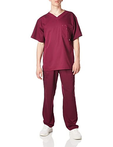 Grey's Anatomy Men's 0107 Modern Fit V-Neck Scrub Top