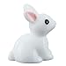 Ogquaton  Jouets Lapin - 10pcs Mini Lapin Animal Miniature Fée Jardin Décoration Dollhouse Terrarium Décor Ornement Jouets Pratique Et Pratique