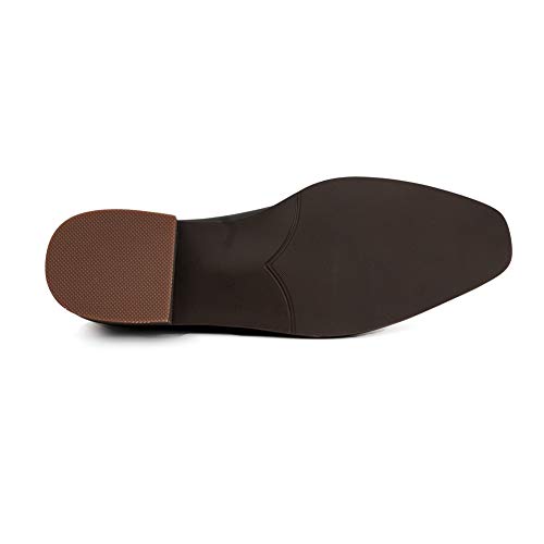 Oneeno Women's Minimalist Lace-Up Black Leather Oxford 10 M Us #TOP4