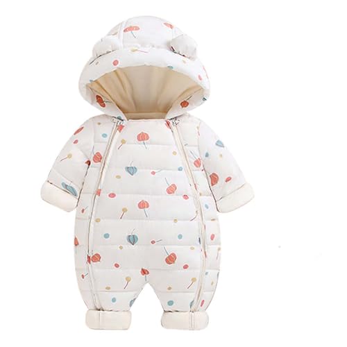 Combinaison doudoune mixte bébé en tissu matelassé premium et finitions soignées