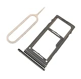 PHONSUN Single SIM Card Tray for Samsung Galaxy S9 G960 & S9+ Plus G965 (Midnight Black)