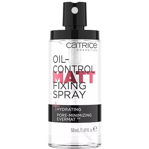 Catrice | Oil Control Matt Fixing Spray | Minimizes Visibility of Pores | Sets Makeup for 18 hours | Mattifying | Vegan & Cruelty Free