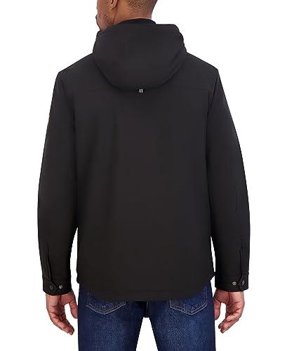 Nautica Men's Transitional Sherpa Lined Hooded Jacket3