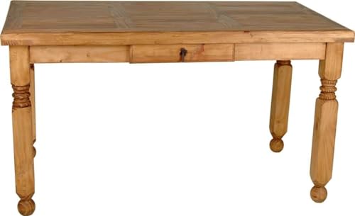 MiaMöbel Esstisch Mexico Möbel 200x100 cm Landhausstil Massivholz Pinie Honig MiaMöbel Esstisch Mexico Möbel 200x100 cm Landhausstil Massivholz Pinie Honig