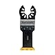 Dewalt 5er-Pack Titan Metall-Sägeblatt DT20727 (passend für Dewalt Multi Tool DWE315, DCS355 u. gängige oszillierende Werkzeuge, 43x30 mm, zum Einsatz in Holz, Metall, Holz mit. Nägeln, Kunststoff)
