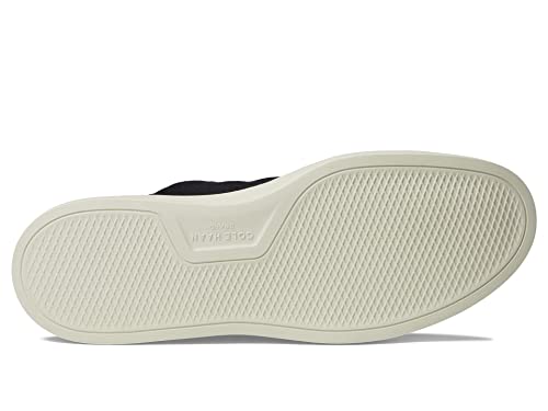 Cole Haan Cole Haan Men's Grandpro Rally Canvas T-Toe Sneakers, Black/Silver Birch, 9-W US