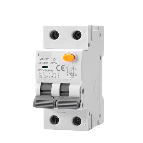 Interruptor Diferencial RCBO 4P para Proteger Electrodomésticos 4