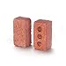 Loneflash 2Sets 48Pcs Materials Miniature Cinder Blocks Mini Cement Bricks and Mortar Let You Build Your Own Tiny Wall Mini Bricks