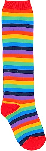 Image of ToBeInStyle Women's Colorful Patterned Design Knee High Socks
