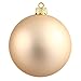 Vickerman 34881-3" Champagne Matte Ball Christmas Tree Ornament (12 pack) (N590838DMV)