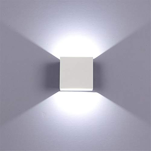 Lampes LED, appliques murales, éclairage intérieur, lampe d'intérieur à LED haut et bas, lampe murale pour salon, chambre, couloir, lumière blanche Cover