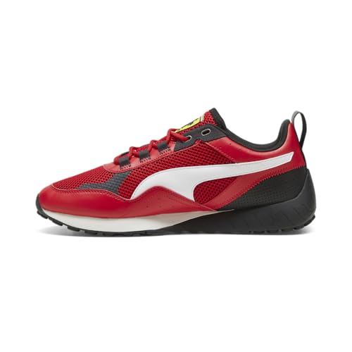 PUMA Mens Scuderia Ferrari Speedfusion 2.0 Lace Up Sneakers Shoes Casual - Red3