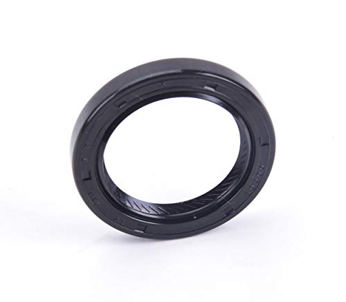 EAI Oil Seal 18x28x7mm (2 PCS) - TC Double Lip With Spring, Nitrile Rubber, For Automotive & Machinery
