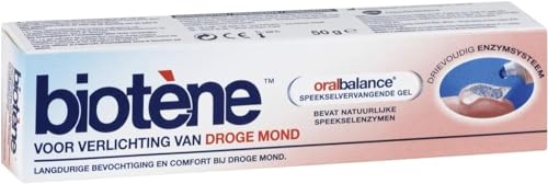 Biotene Oralbalance Gel - Pasta de dientes para un alivio inmediato y duradero de los síntomas de la boca seca, 1 x 50 g