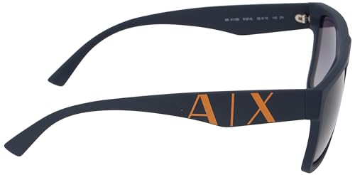 Armani Exchange Sunglasses AX 4113 S 81814L Matte Blue Gradient3