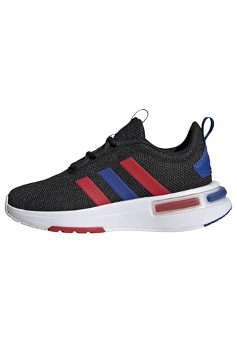 Adidas - Racer TR23 Shoes Kids, Zapatillas Niños Unisex, Core Black/Better Scarlet/Team Royal Blue,