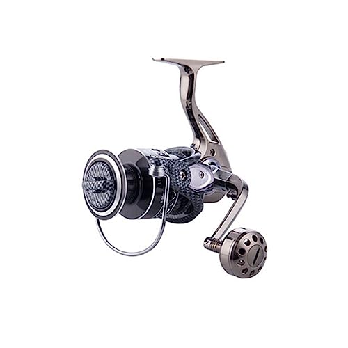 KOMBIUDA Carrete metalico Manos Mini caña de Pescar Neto Bacalao caña de Pescar de Agua Dulce Pesca giratoria Lanzador de carnada navegar caña de mar Pez Equipo Carrete de Pesca