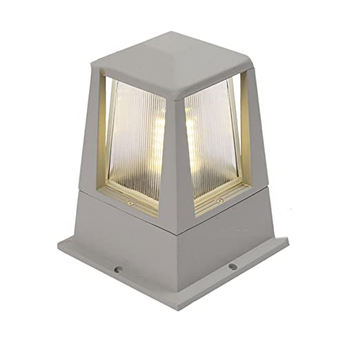 Lumière de pilier de porte style villa classique en alu durable