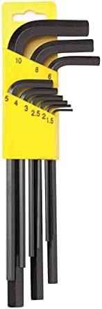 EDA Chaves Allen Longas Com 9 Peças 1 5 A 10 Mm Eda