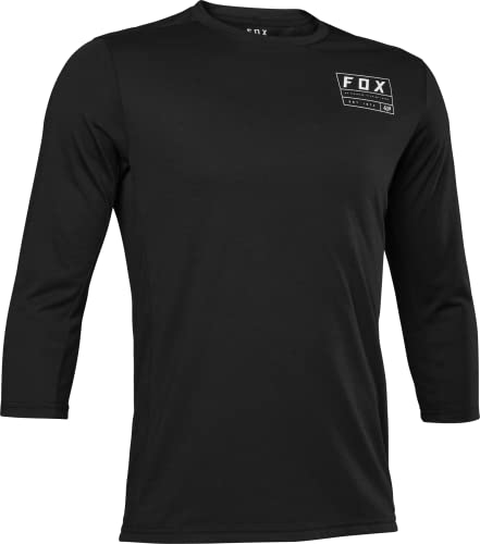 Ranger DRI Release 3/4 Sleeve Mountain Biking Jersey Black - Iron