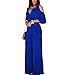 Cut Out Jumpsuit Women, Jumpsuits for Women Dressy Jean Jumpsuit for Women V-Neck Hollow Jumpsuits Solid Color Fashion Women's Short Sleeves Casual Long Sexy Pants Wide Leg Pants (Blue,XX-Large)