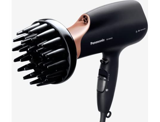 Panasonic Saç kurutma makinesi EH-NA63CN nano teknolojili (4 sıcaklık ve 3 hız kademesi, siyah-pembe altın)