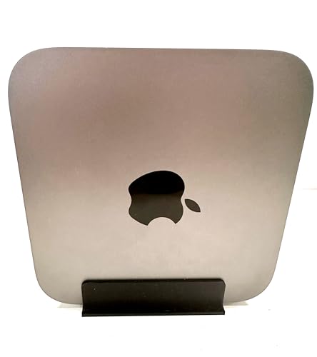 Desktop Stand Compatible with Apple Mac Mini M1, M2, M2 Pro Chip Vertical Stand Holder Compatible with Mac Mini 2010-2023 (3D Printed -Black)